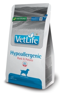 Farmina Vet Life dog hypoallergenic, pork & potato 2 kg